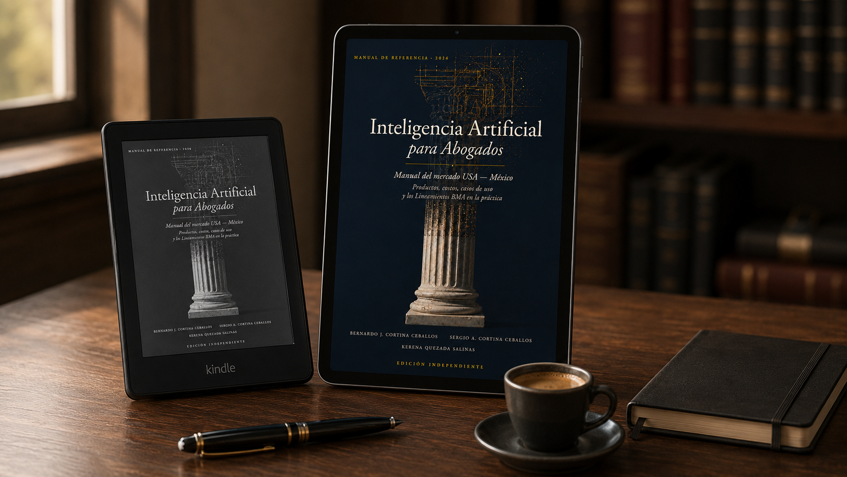 Libro en Kindle y tablet